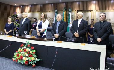 Sessão Solene na Câmara dos Vereadores do Natal pelo centenário do Seminário